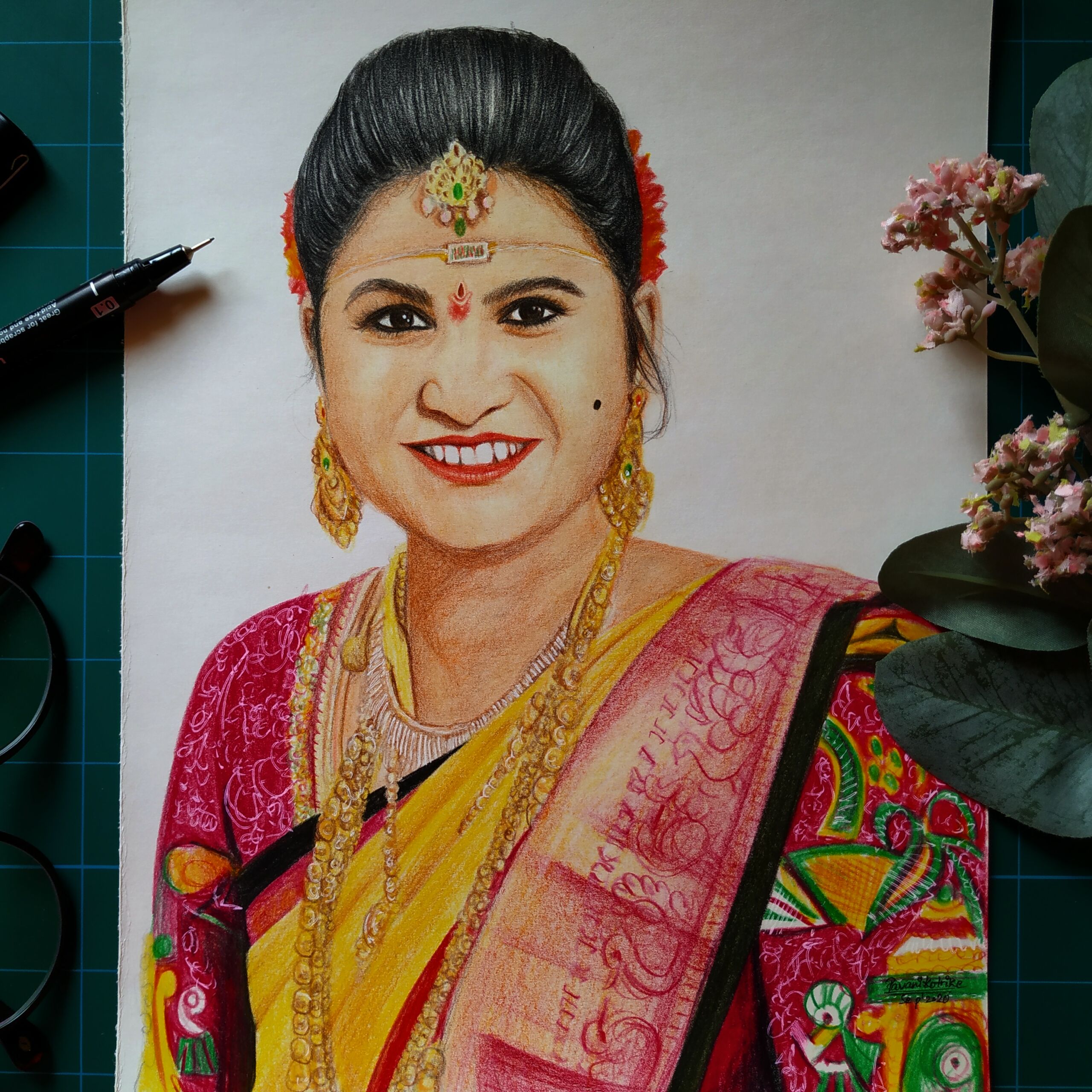 Colour Pencil Drawing
