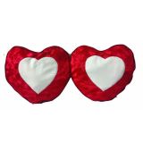 Couple Heart Pillow Photo Print – 16×16