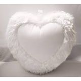 Heart Shaped LED Cushion Photo Print – Heart Shaped LED Cushions – Color Photo Print 16×16