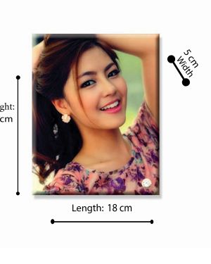 Rectangle Smooth Surface Photo Print Frame -Rectangle Smooth Surface – Rectangle Color Photo Print