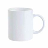 White Coffee Mug with Color Photo Print