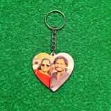 Custom Photo Printed Keychain – Heart Shape – Cherished Moments in Your Pocket