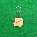 Custom Name Printed Keychain – Apple Shape