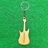 Custom Name Printed Keychain – Guitar Shape